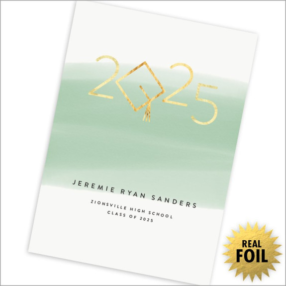 Grad Year Foil Announcement