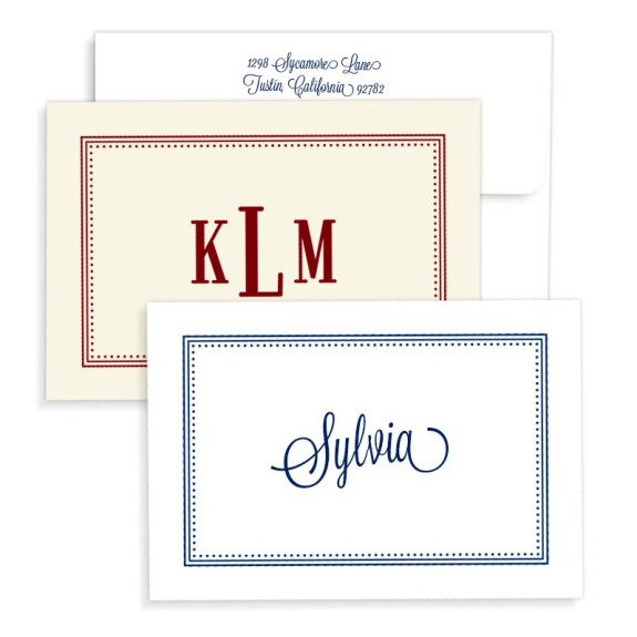 Classic Dotted Frame Notes