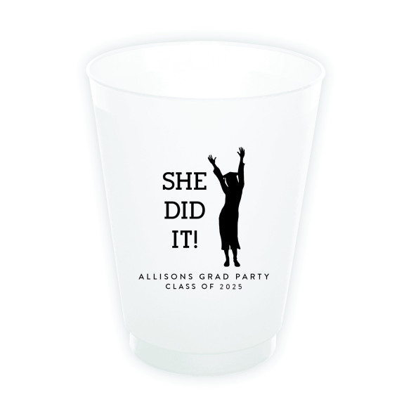She Did It! Grad Cup