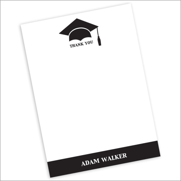 Grad Cap Color Band - Thank You