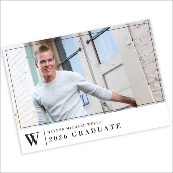 Oxford Graduation Announcement