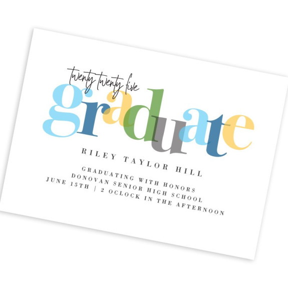 Gala Graduation Announcement