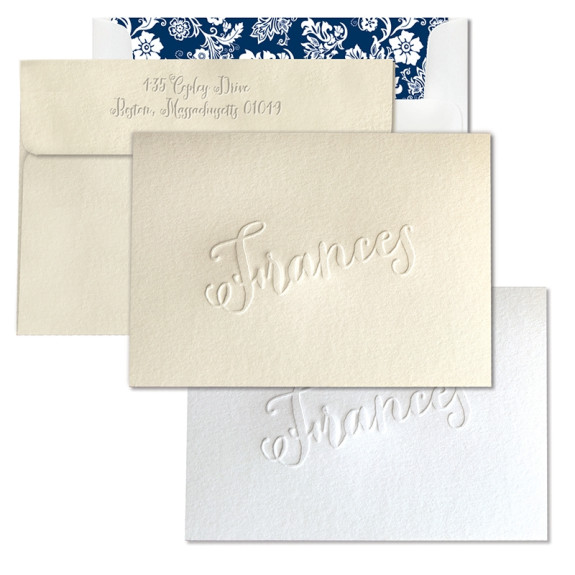 Premier Embossed Notes