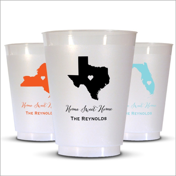 State-ly Frosted Tumblers