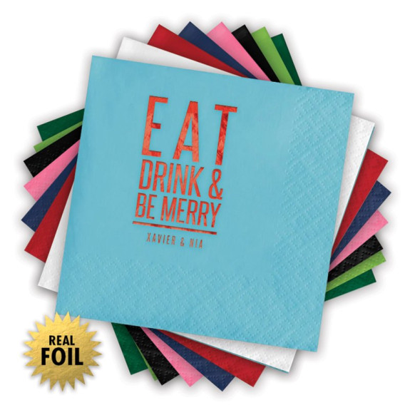 Modern Imprint Napkins - Design 2
