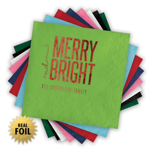 Modern Imprint Napkins - Design 3