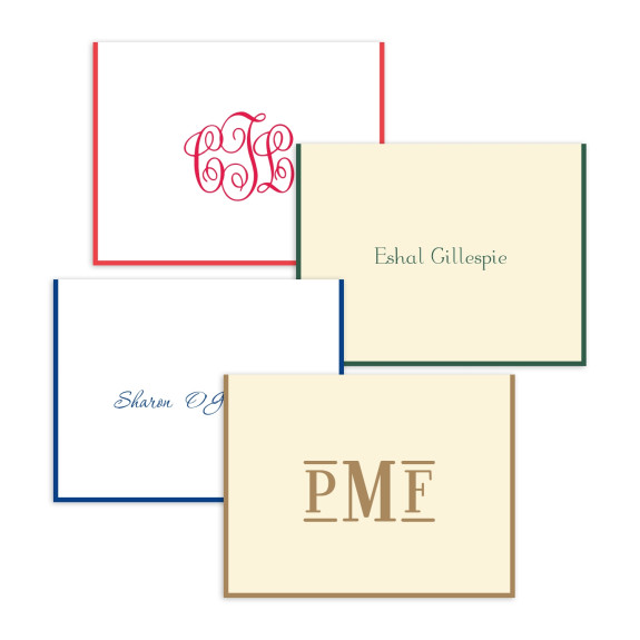 Holiday Hand Bordered Gift Enclosure Cards