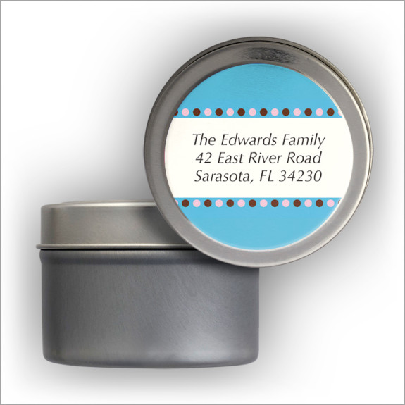 Whimsical Labels Tin