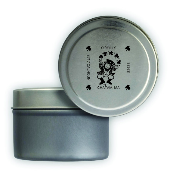 Leprechaun Labels Tin