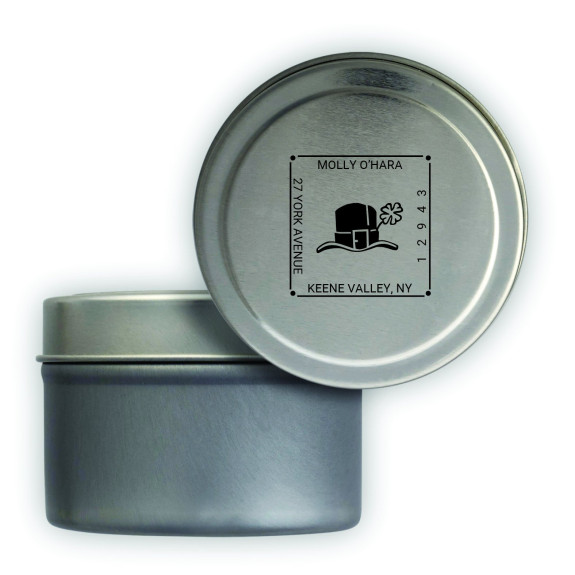 Luck of the Irish Labels Tin