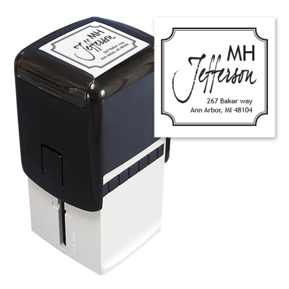 Calligraphy Name Square Stamper