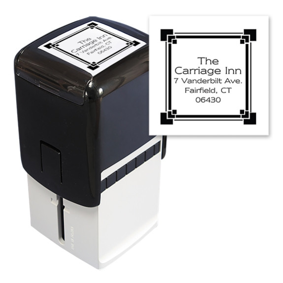 Bold Border Square Stamper
