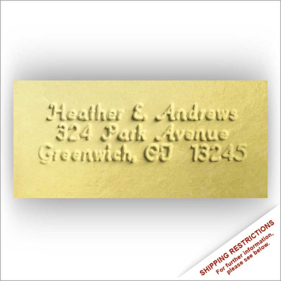 Embosser Plate - Plate 4