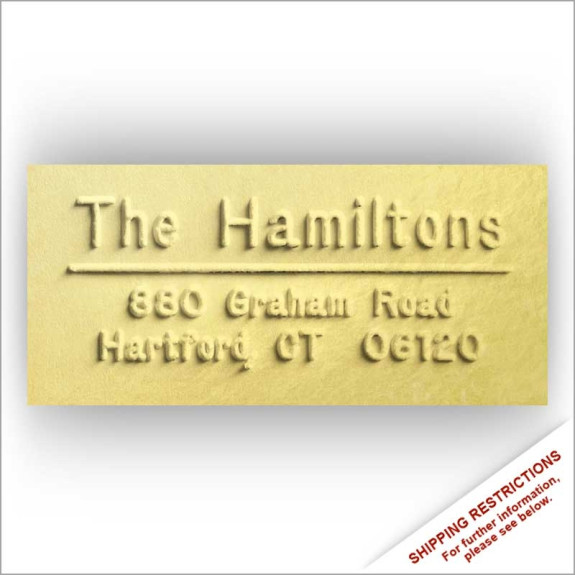 Embosser Plate - Plate 6