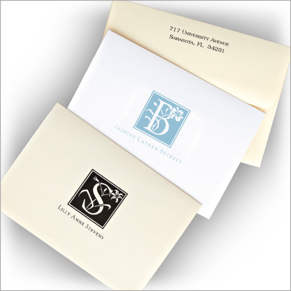 Day Lily Notes - Single Initial