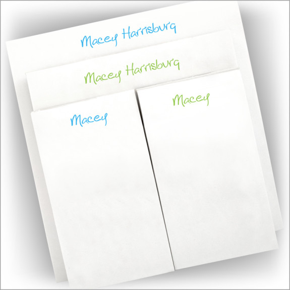 Decorative 4 Memo Pads - 02