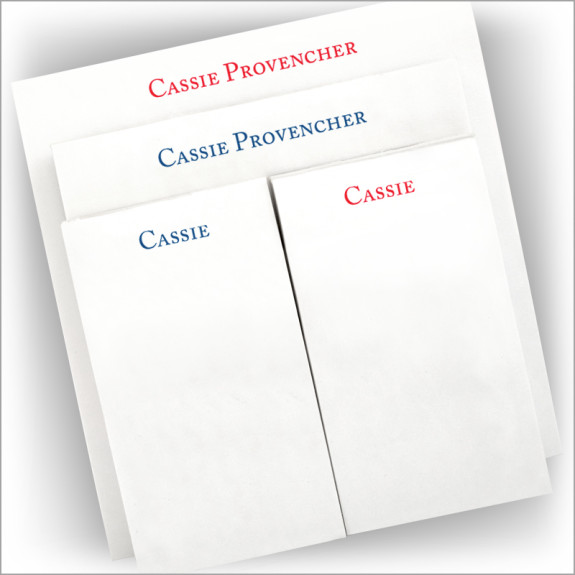 Decorative 4 Memo Pads - 20