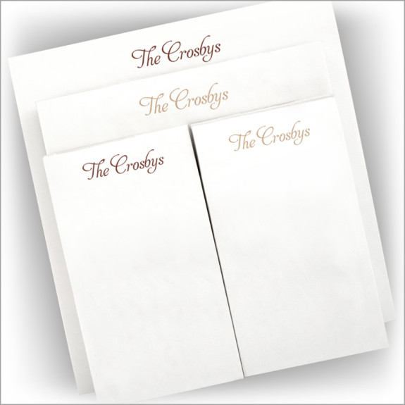 Decorative 4 Memo Pads - 08