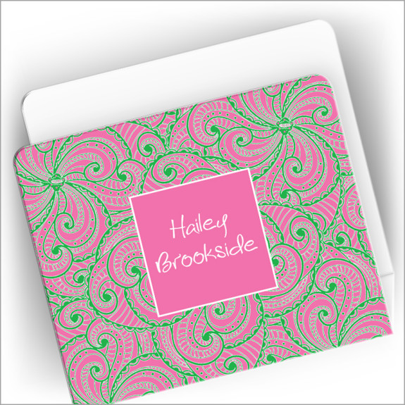 Decorative Acrylic Holder - 23-Preppy Swirls