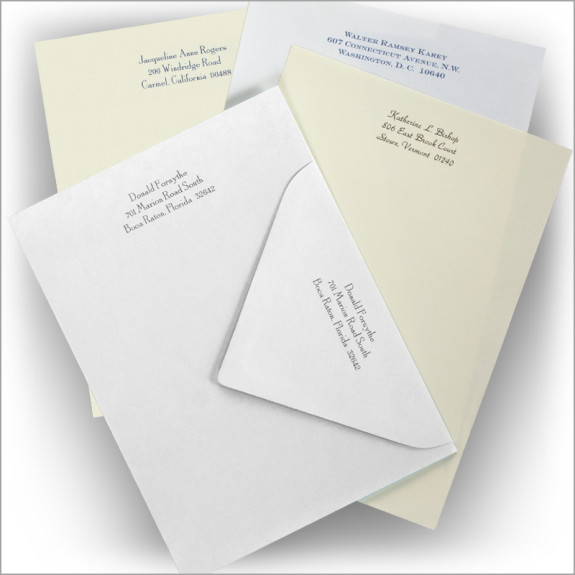 Handcraft Vellum Business Stationery - Social Size