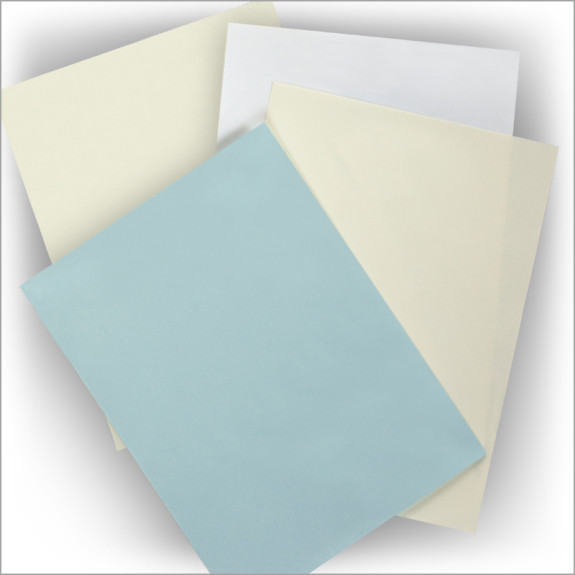 Handcraft Vellum Business Stationery - Monarch Plain Sheets