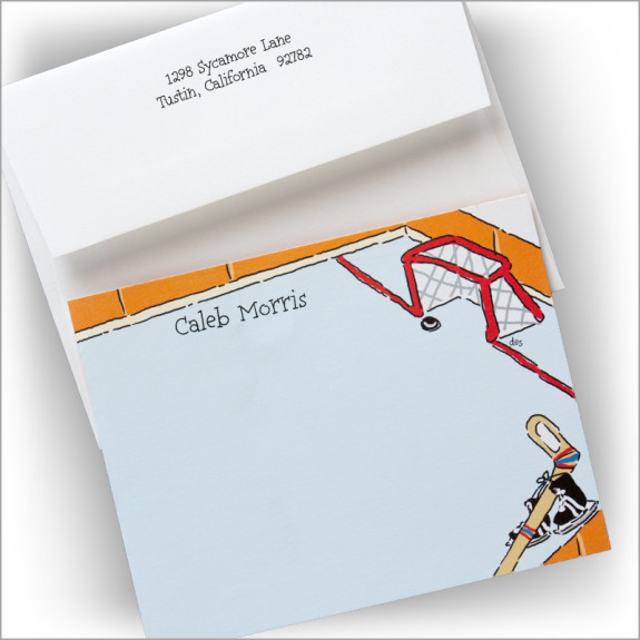 Hockey Correspondence Cards