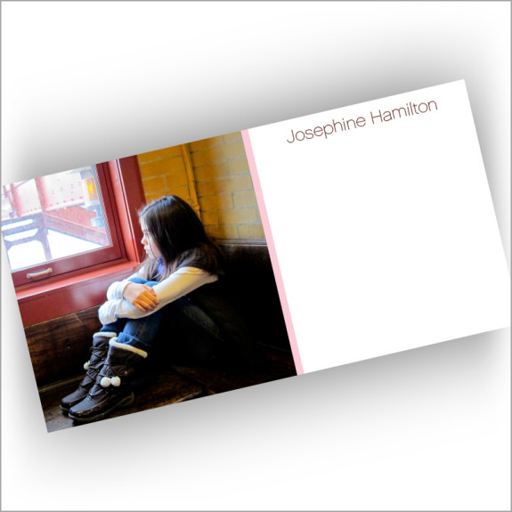 Horizontal Photo Correspondence Cards