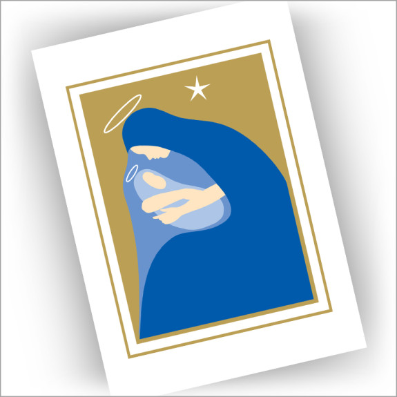 Madonna and Child Holiday Cards