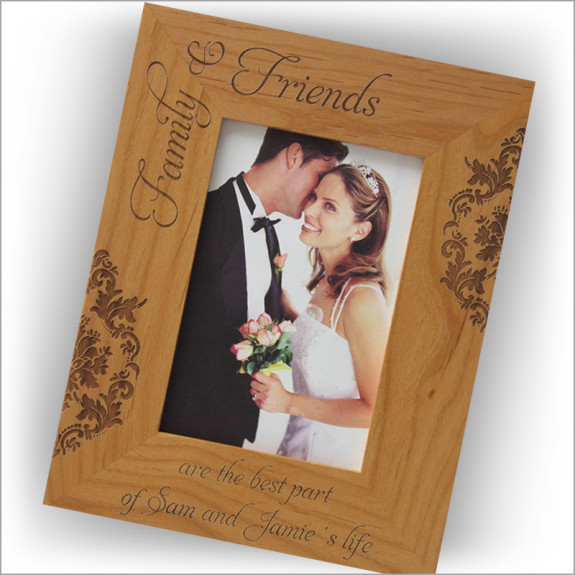 Natural Wood Frame - Style 3, Vertical