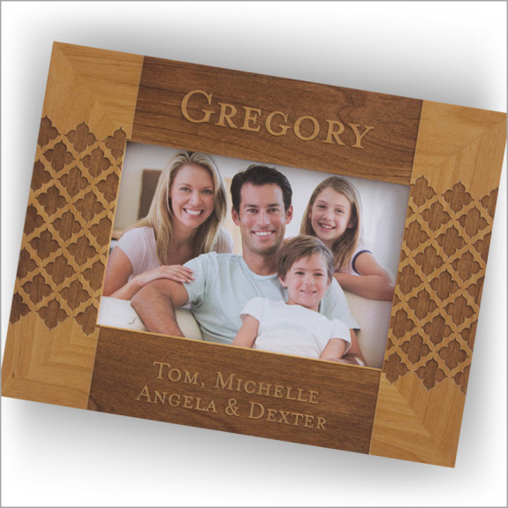 Natural Wood Frame - Style 4, Horizontal