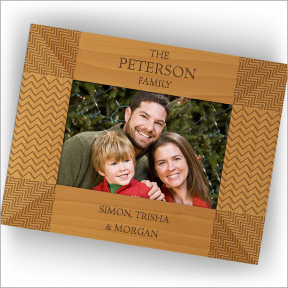 Natural Wood Frame - Style 5, Horizontal