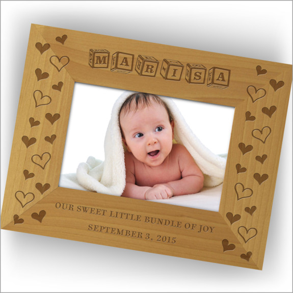 Natural Wood Frame - Style 9, Horizontal