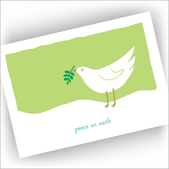 Peace on Earth Christmas Cards