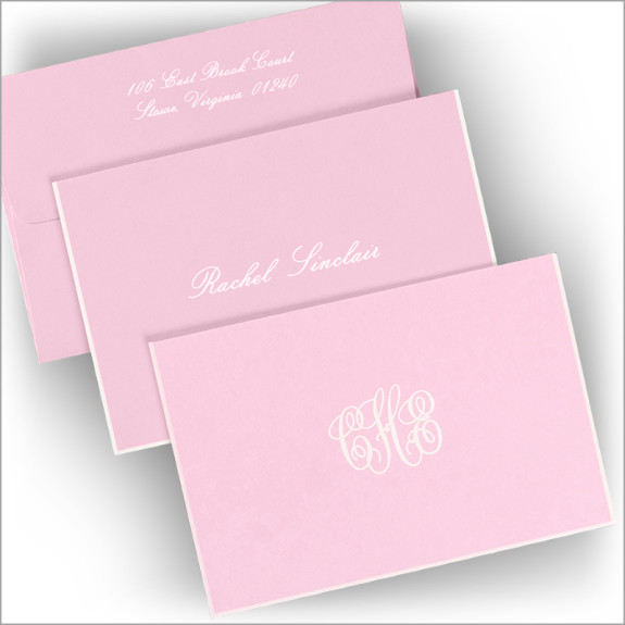 Precious Pastel Hand Bordered Notes