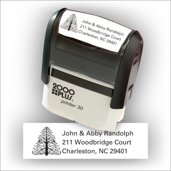 Lace Tree Quick Stamp