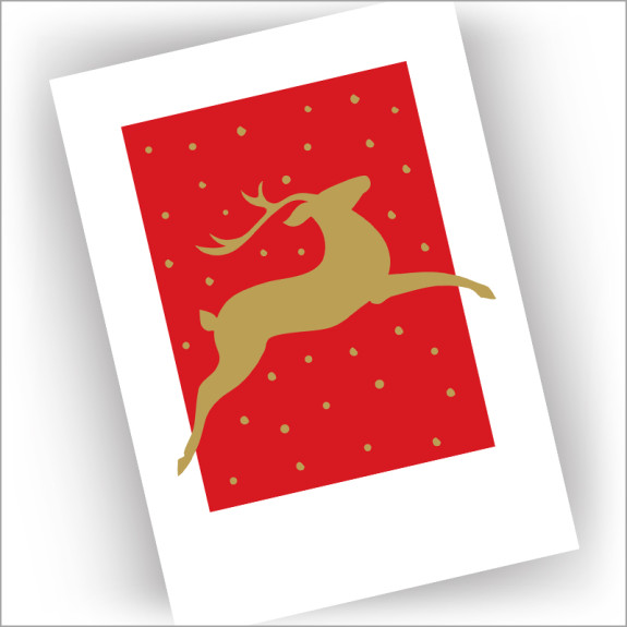 Reindeer Holiday Cards