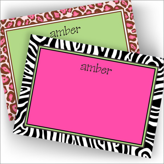 Safari Correspondence Cards