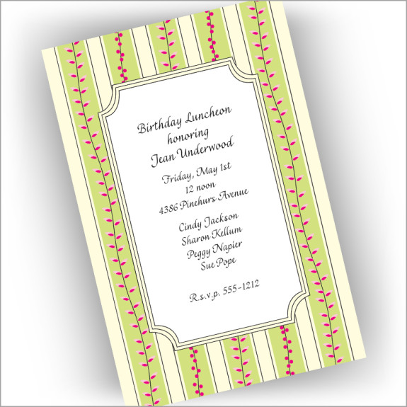 So Fine Vines Invitations