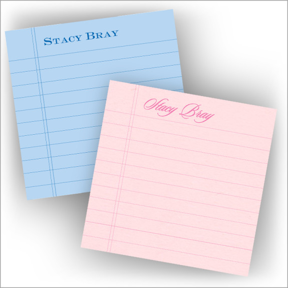 Square Lined Memos Only