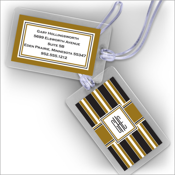 The Esquire Luggage Tags