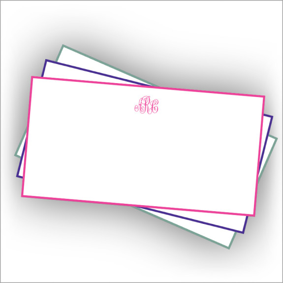 Timeless Slender Hand Bordered Cards