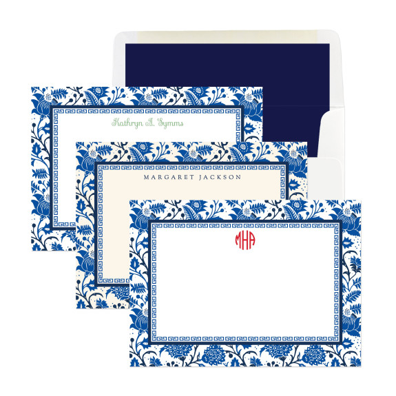 Windsor Floral Correspondence Cards