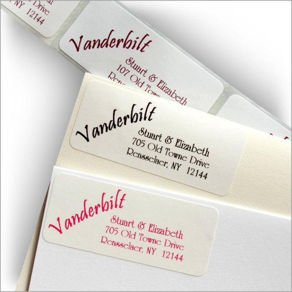 Your Name Is The Design! Labels