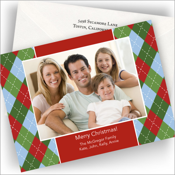 Yuletide Photo Christmas Card