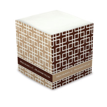 Earth Tones Self Stick Memo Cube - Style 11