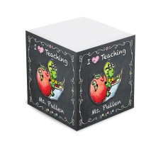 I Love Teaching Self Stick Memo Cube - Style 30