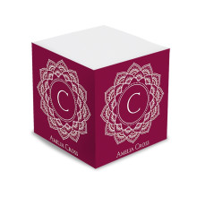 Mandala Self Stick Memo Cube - Style 54