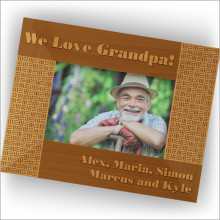 Natural Wood Frame - Style 1, Horizontal