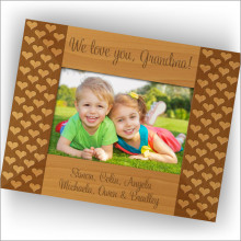 Natural Wood Frame - Style 8, Horizontal