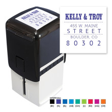 Modern Imprint Square Stamper - Black ink & 1 Color Refill